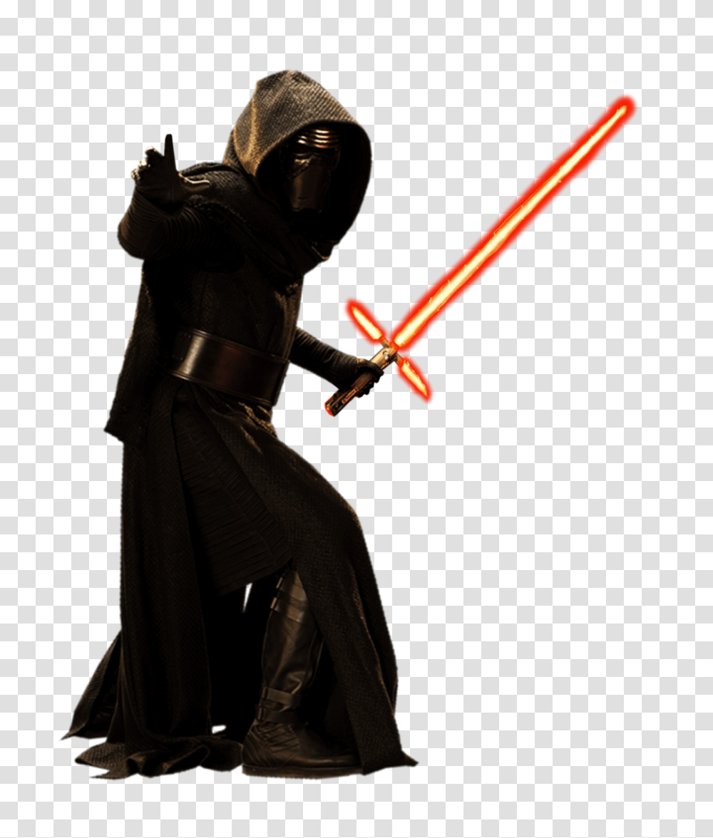 Kylo Ren, Person, Costume, Leisure Activities, Weapon Transparent Png