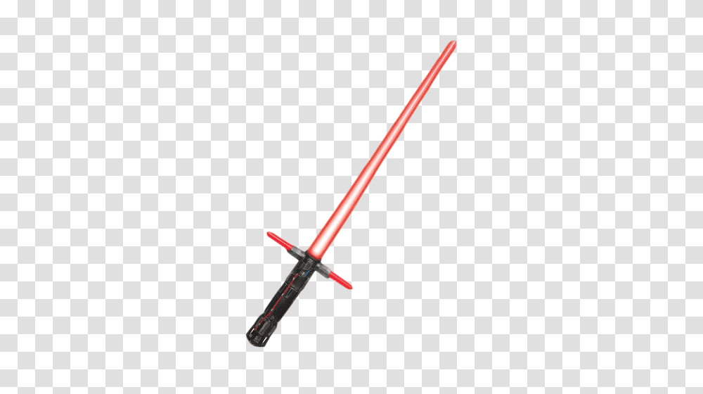 Kylo Ren Red Lightsaber, Sword, Blade, Weapon, Weaponry Transparent Png