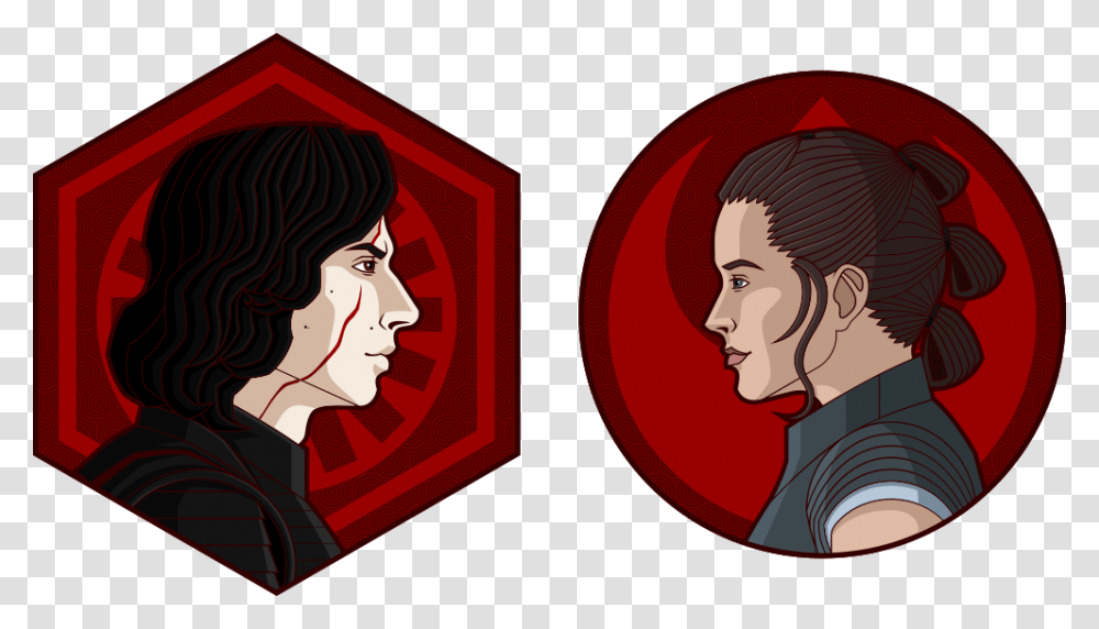 Kylo Ren Vector Art, Person, Face, Meal, Label Transparent Png