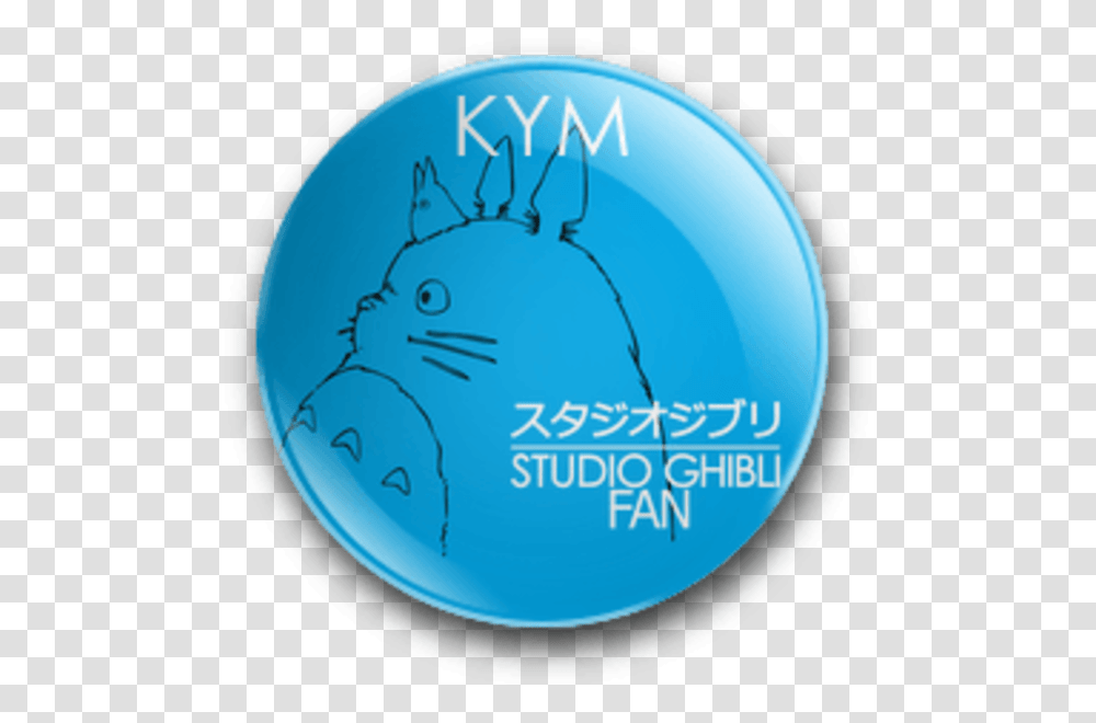 Kym Studio Ghibli Fan Family House Icon Blue, Frisbee, Toy, Word Transparent Png