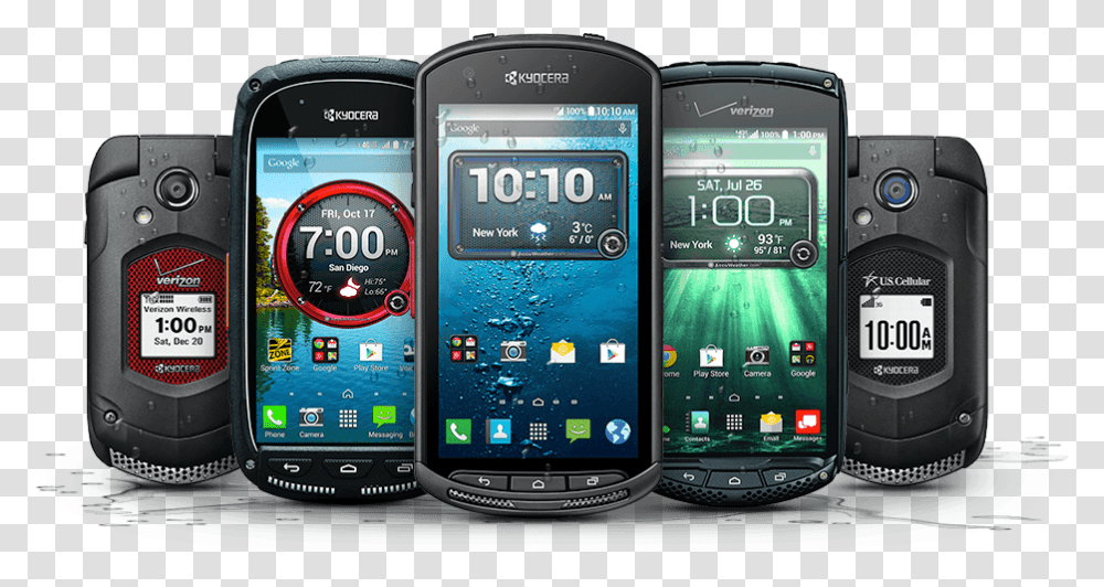 Kyocera Mobile Phone, Electronics, Cell Phone, Wristwatch, Screen Transparent Png