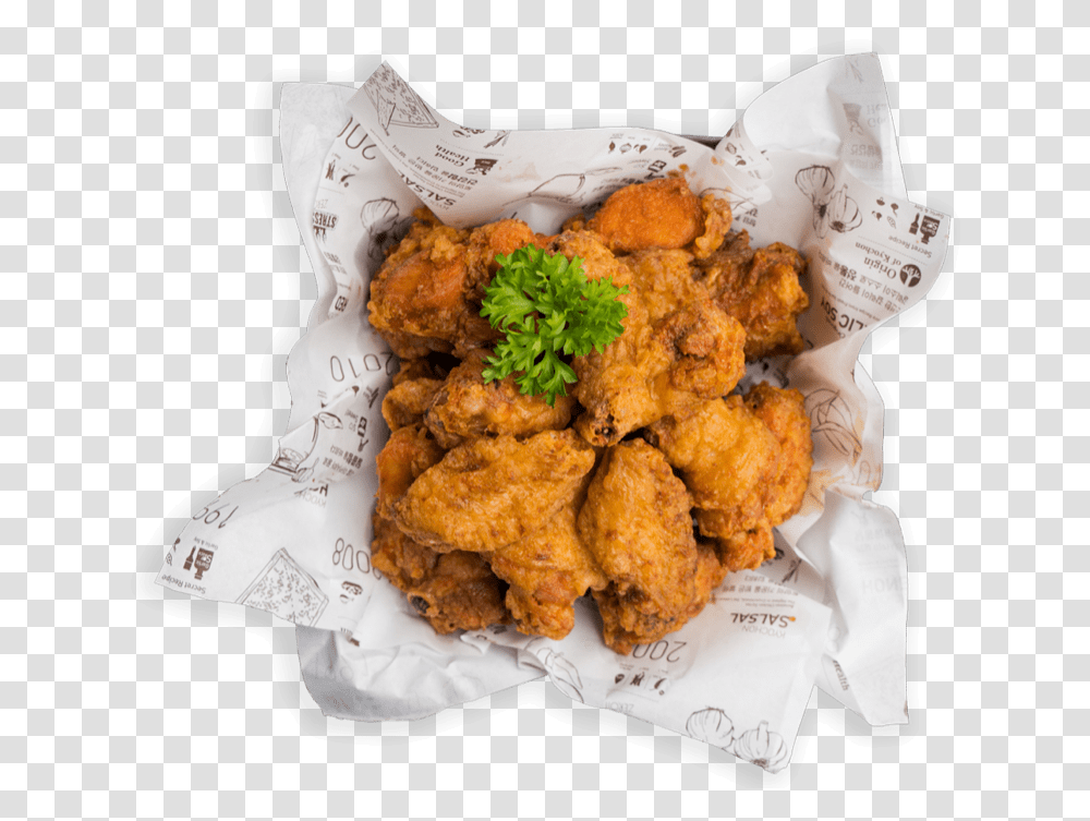 Kyochon, Fried Chicken, Food, Nuggets, Plant Transparent Png