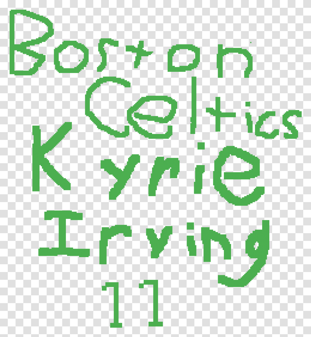 Kyrie Irving Calligraphy, Alphabet, Poster, Advertisement Transparent Png