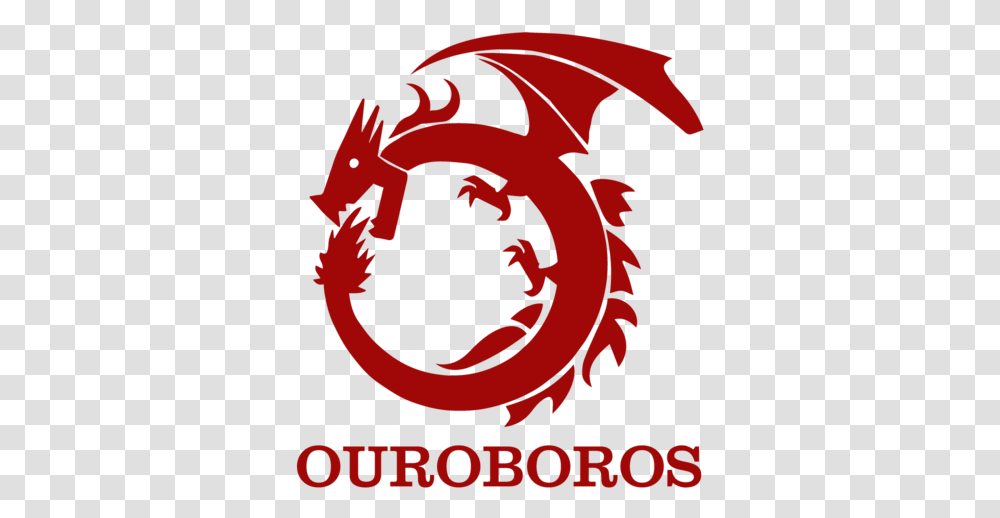 Kyrioseast <ouroboros> Recruiting Oceanic Players Ouroboros Dragon Eating Tail, Poster, Advertisement, Person, Human Transparent Png