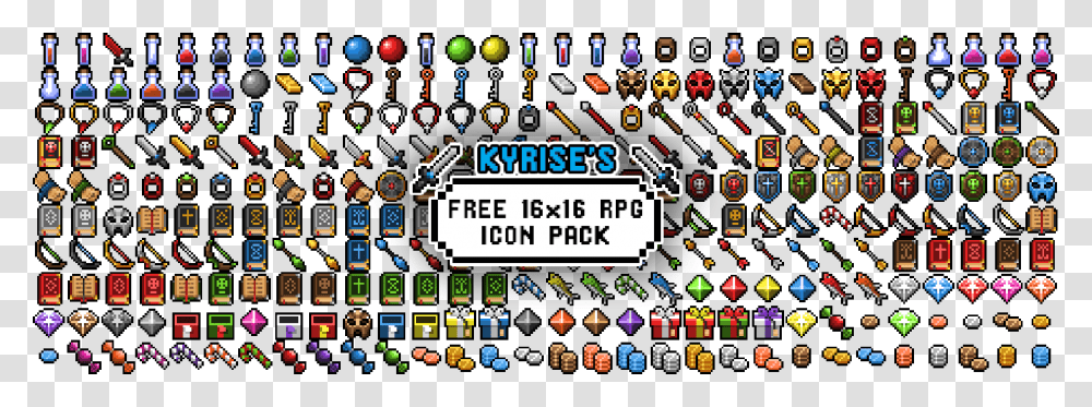 Kyrise S Free Rpg Icon Pack, Pac Man, Scoreboard, Person, Human Transparent Png