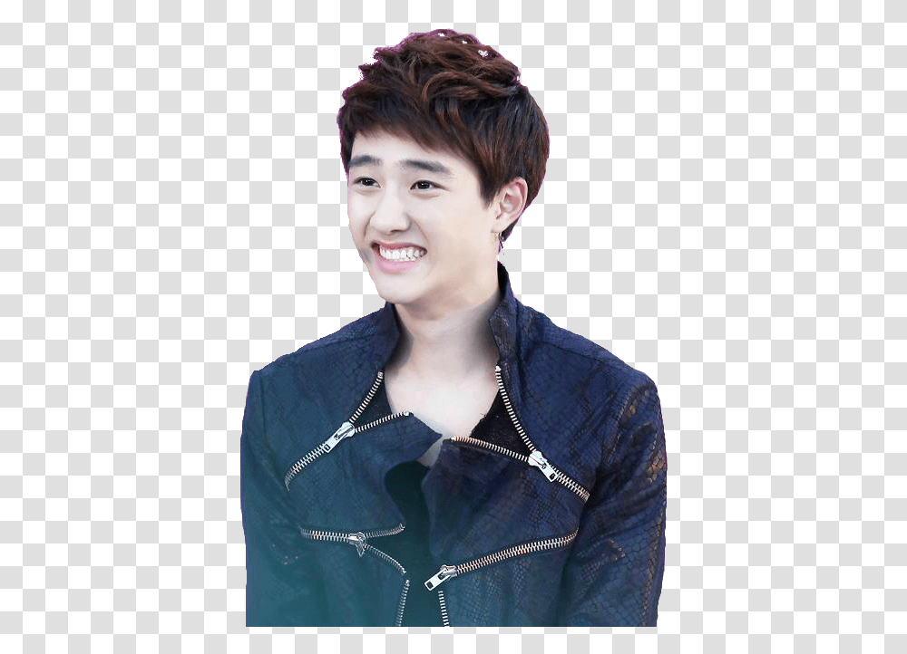Kyungsoo Cute Download Exo Derp Face, Person, Human, Apparel Transparent Png