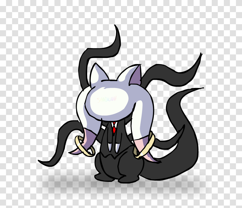 Kyuslendey Slender Man Know Your Meme, Animal, Mammal, Pet, Wildlife Transparent Png