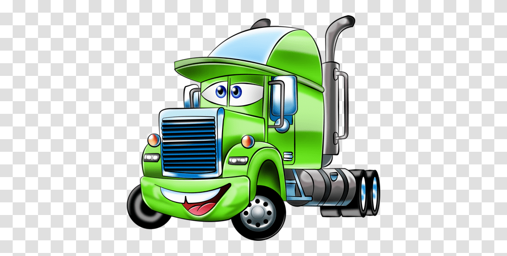 L Cartoon Pics Clip Art And Decoupage, Truck, Vehicle, Transportation, Trailer Truck Transparent Png