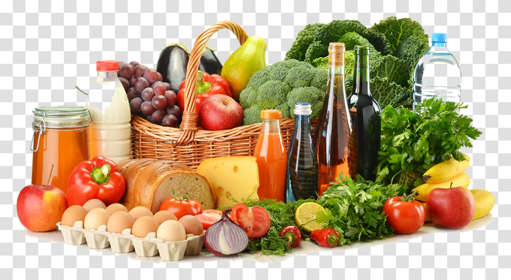 L Food Basket, Plant, Apple, Fruit, Meal Transparent Png