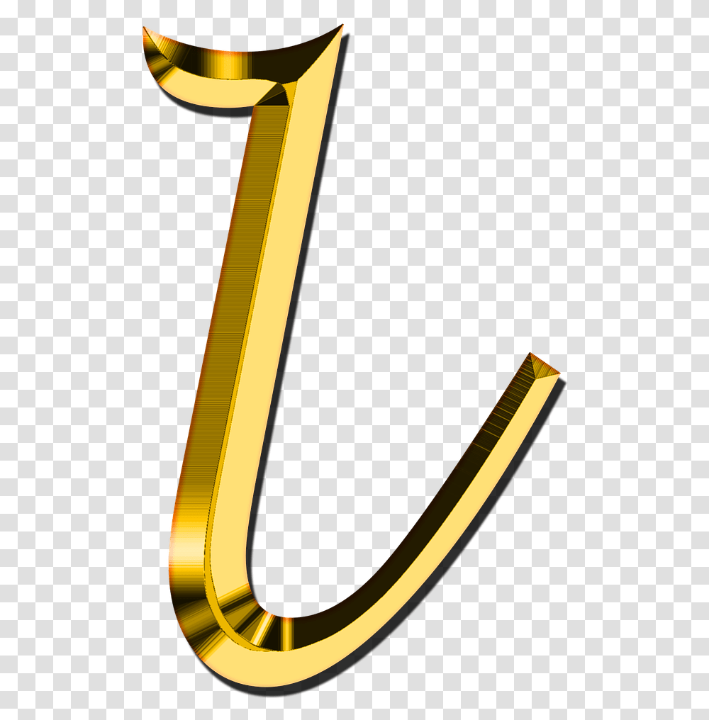 L Letter Images Gold Letter L, Hook, Anchor Transparent Png