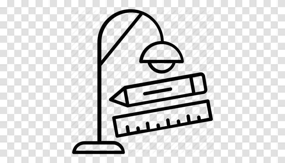 L Light Office Supplies Ruler Scale Icon Transparent Png