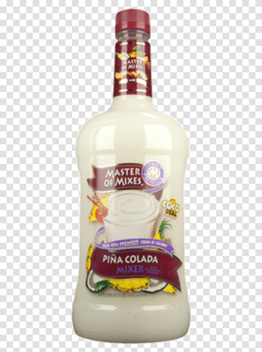 L Master Of Mixes Pina Colada Mix, Liquor, Alcohol, Beverage, Drink Transparent Png