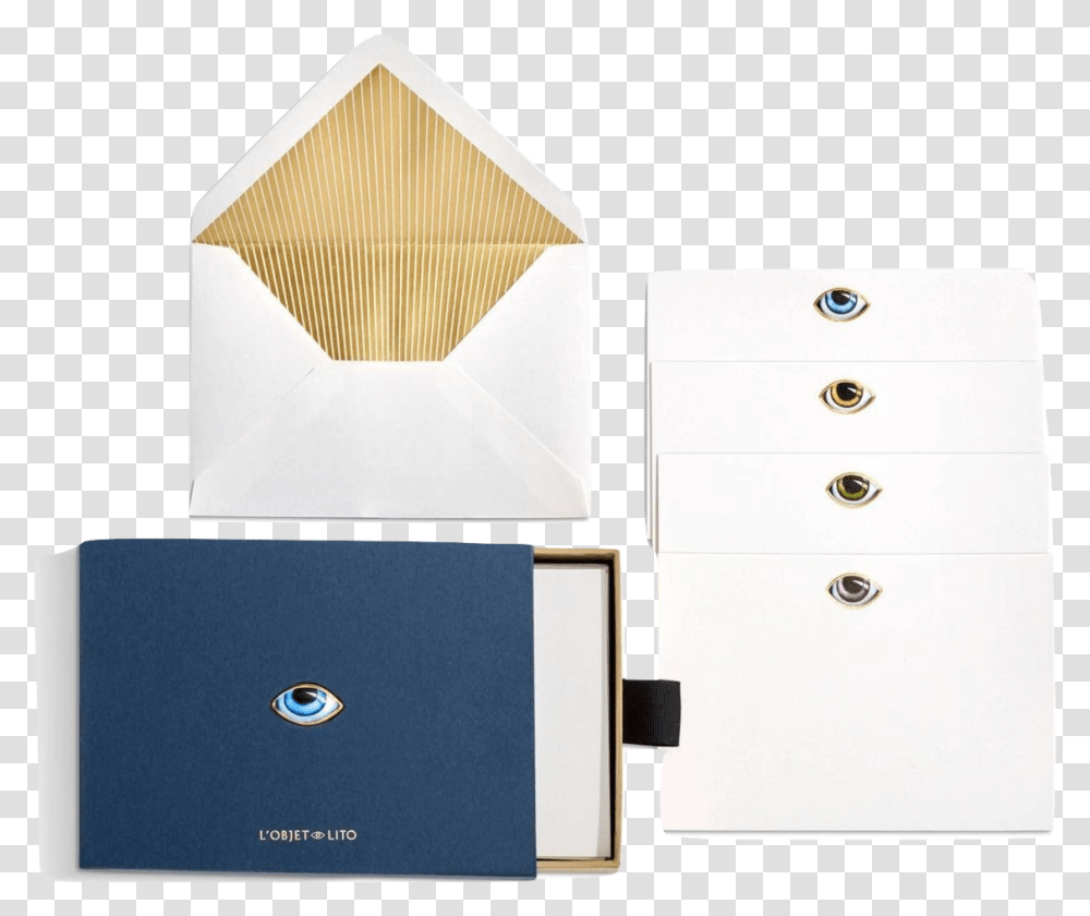 L Object Lito Eye Stationary Box Earrings, Envelope, Mail Transparent Png