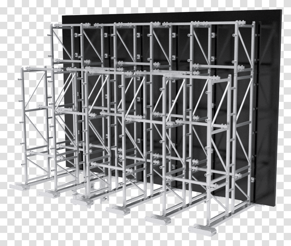 L Wall System L Wall System, Construction, Scaffolding Transparent Png