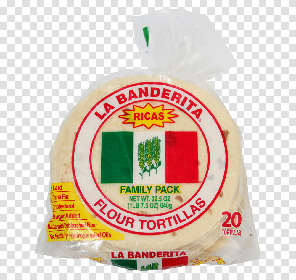 La Banderita Soft Taco Shells, Food, Ketchup, Bag, Plant Transparent Png
