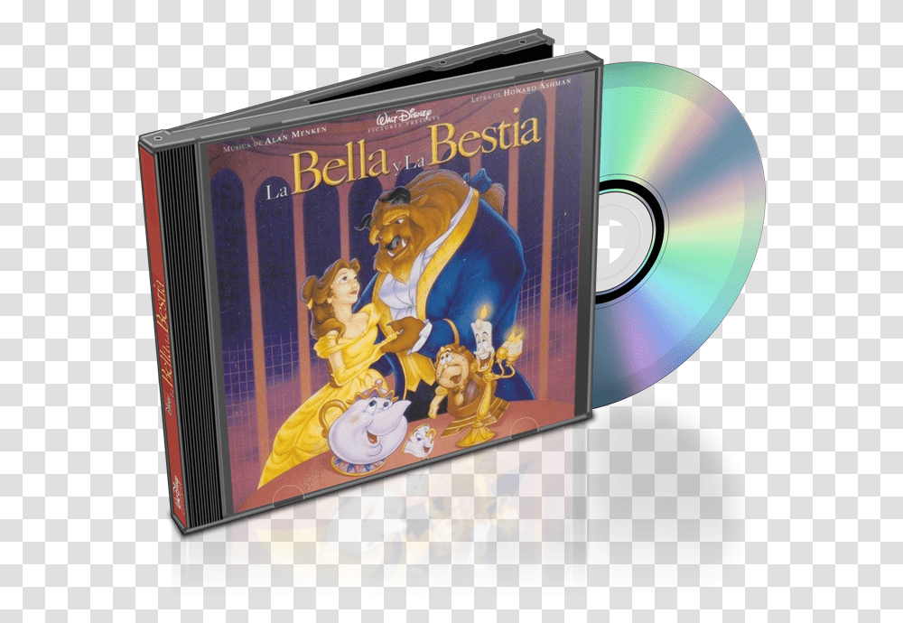 La Bella E La Bestia Colonna Sonora, Disk, Dvd Transparent Png
