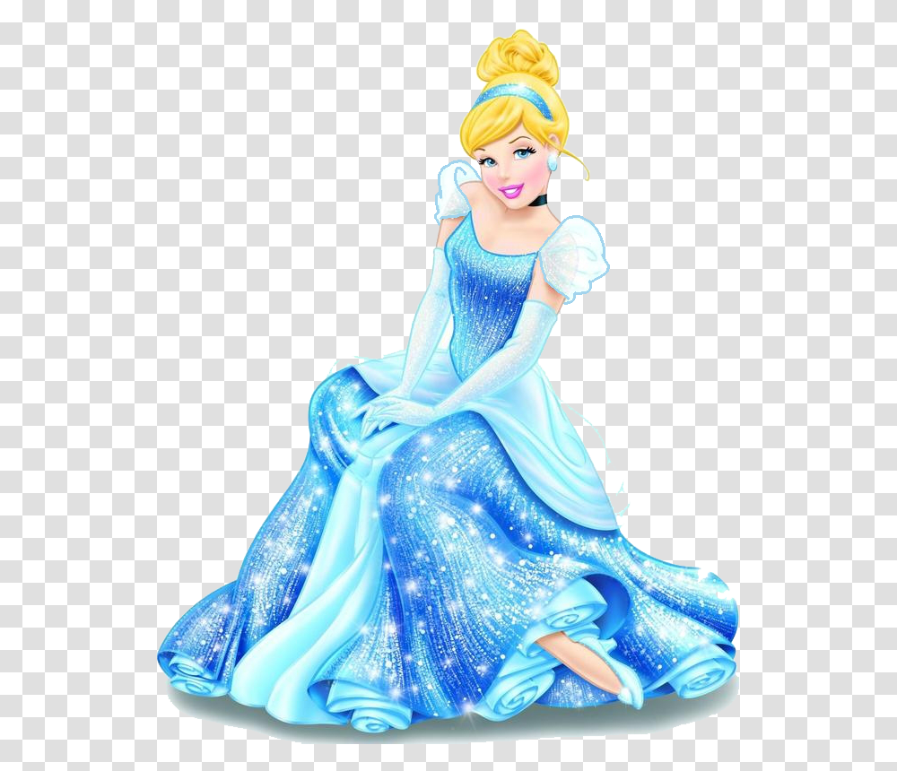La Cenicienta Cinderella Disney Princess, Figurine, Toy, Doll Transparent Png