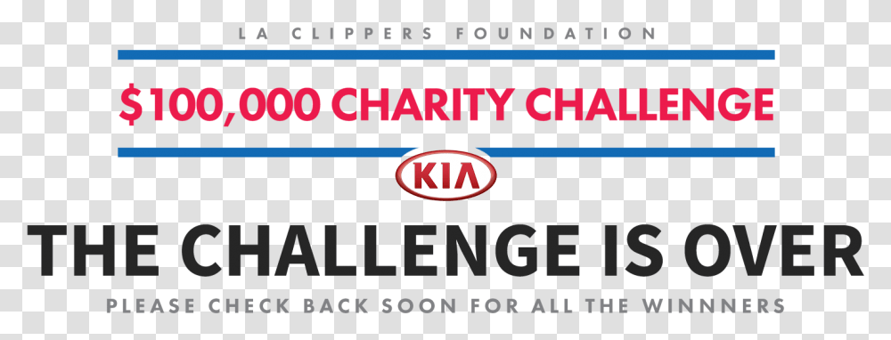 La Clippers Foundation Charity Challenge, Label, Alphabet, Word Transparent Png