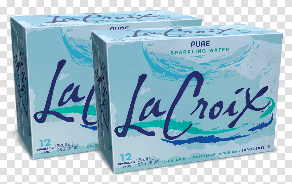 La Croix Sparkling Water Lacroix Sparkling Water, Handwriting, Box, Beverage Transparent Png