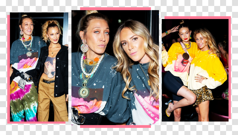 La Detresses Nyfw Party Was A Hadidfamily Affair Girl, Person, Human, Accessories, Accessory Transparent Png