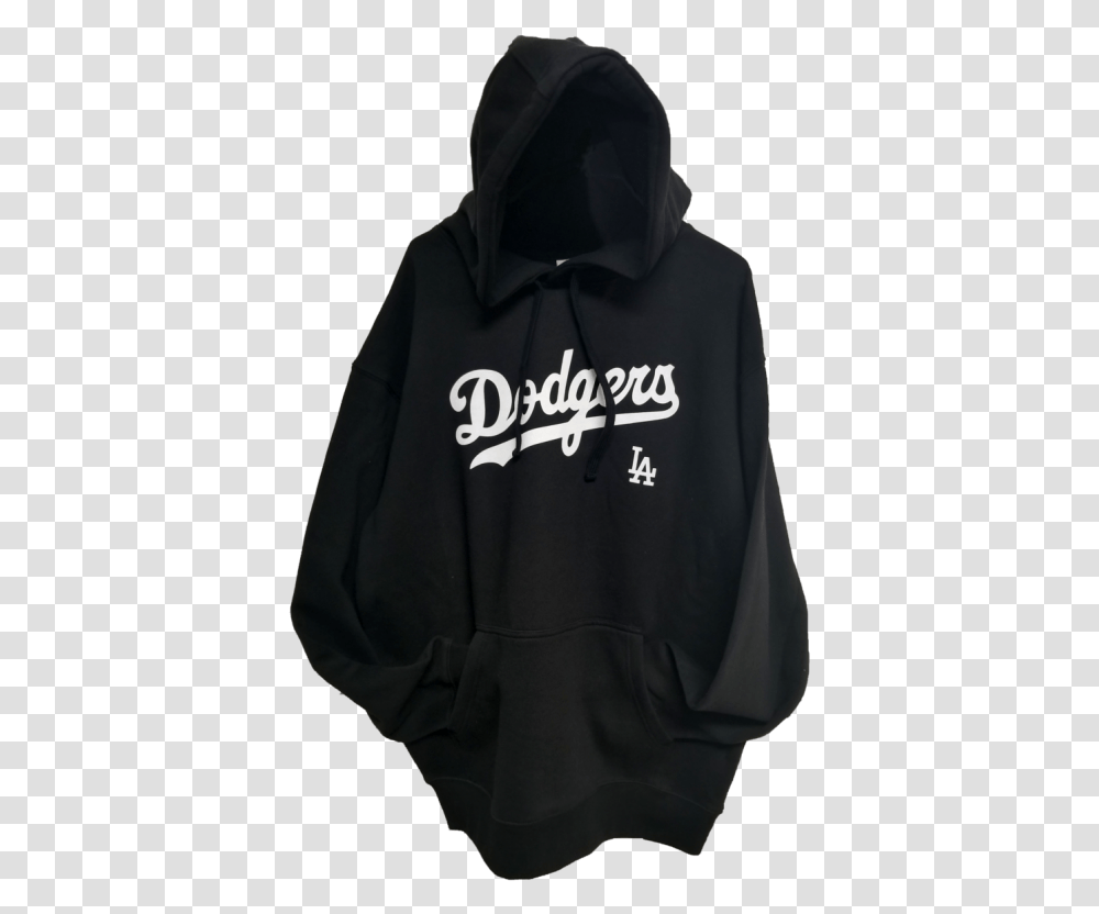 La Dodgers Black Hoodie White Letters Hoodie, Apparel, Sweatshirt, Sweater Transparent Png