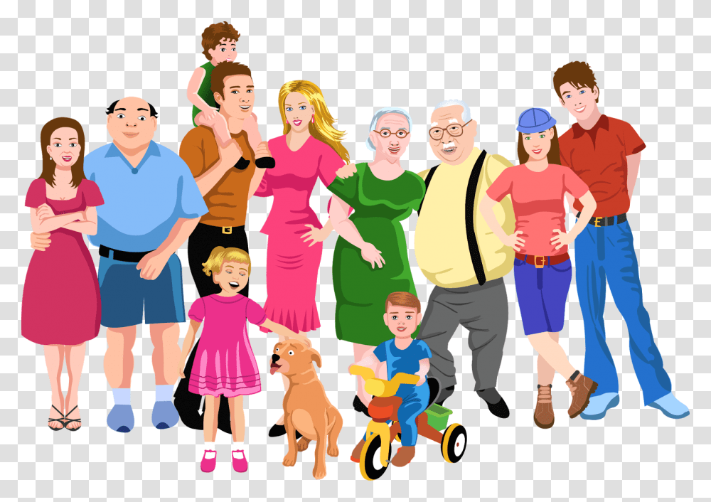 La Familia Image, Family, People, Person, Human Transparent Png