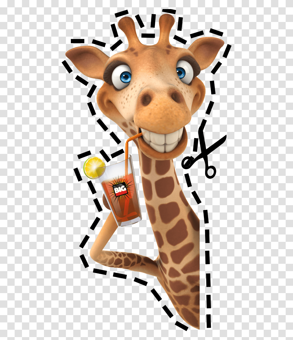 La Fresquita Promobigcolaven Recorta Tu Jirafa Funny Giraffe, Animal, Mammal, Wildlife, Person Transparent Png