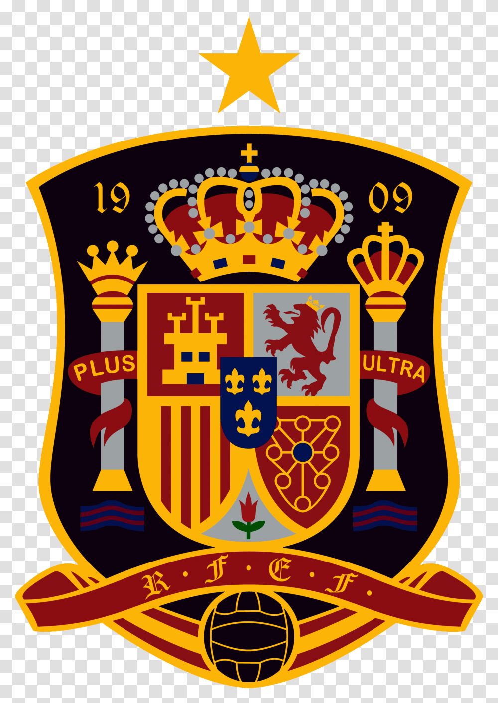 La Furia Roja Spain National Football Spain, Logo, Trademark, Badge Transparent Png