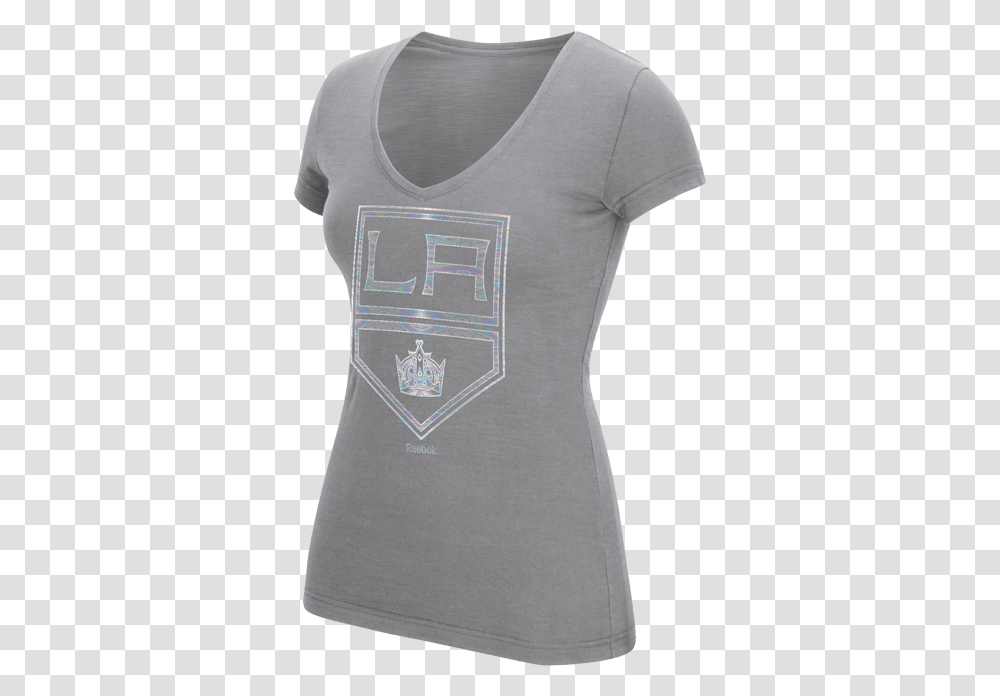 La Kings Womens Oil Foiled Logo Short Sleeve T Shirt Pocket, Apparel, T-Shirt, Tank Top Transparent Png