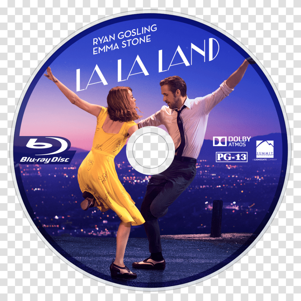 La La Land Label, Disk, Dvd, Person, Human Transparent Png