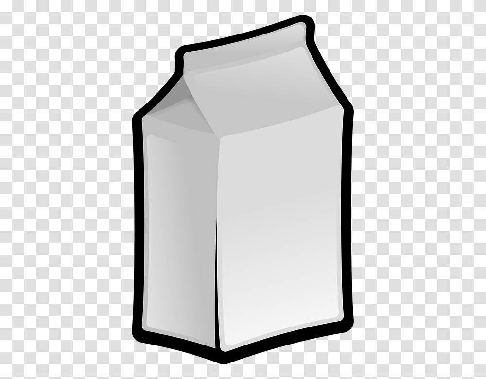 La Leche Cartn Blanco Cuadro Beber Vitamina Milk Box, Paper, Mailbox, Letterbox, Vase Transparent Png