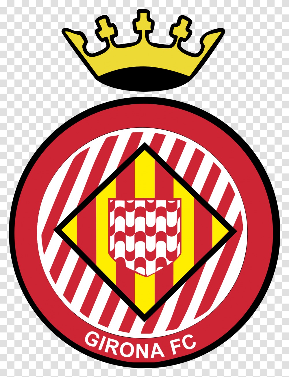 La Liga Soccer Teams Free Girona Fc Logo, Symbol, Trademark, Poster, Advertisement Transparent Png