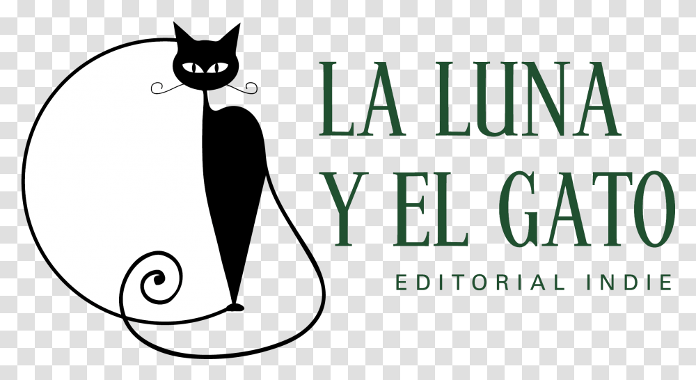 La Luna Y El Gato Black Cat, Alphabet, Word Transparent Png