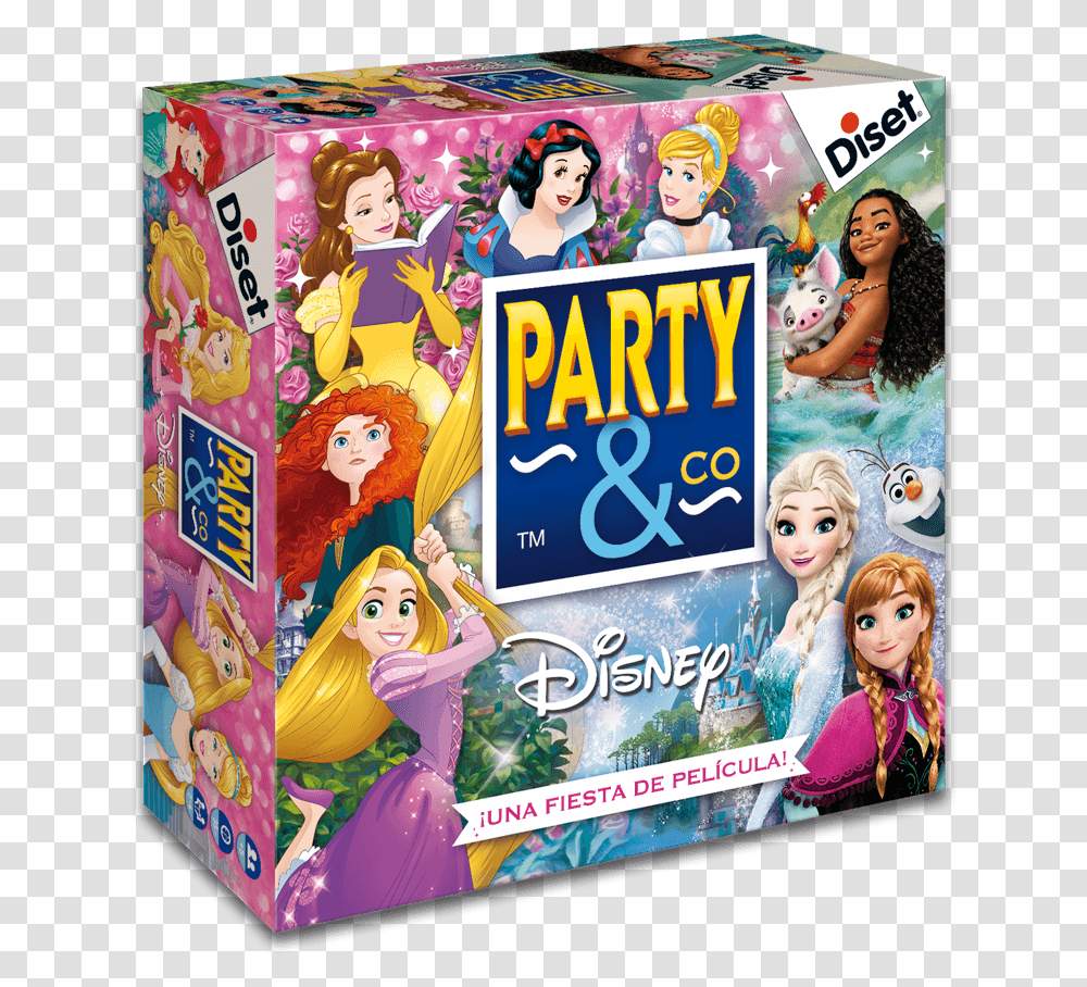 La Mejor Fiesta Con Tus Series Favoritas Party Amp Co Extreme, Doll, Toy, Person, Disk Transparent Png