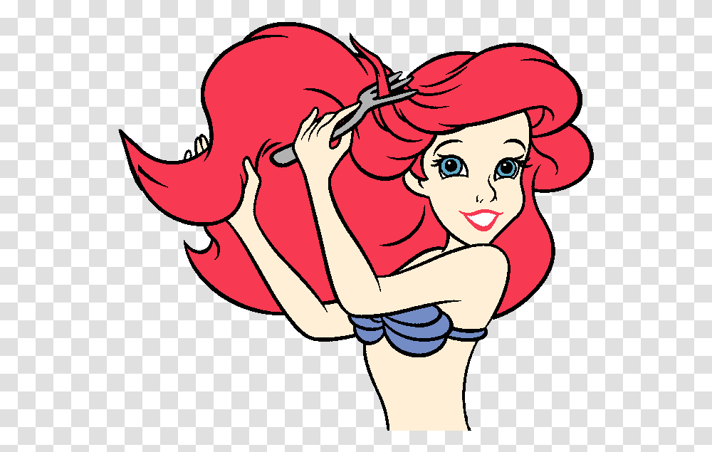 La Petite Sirne Ariel Hair Clipart, Person, Leisure Activities, Karaoke Transparent Png