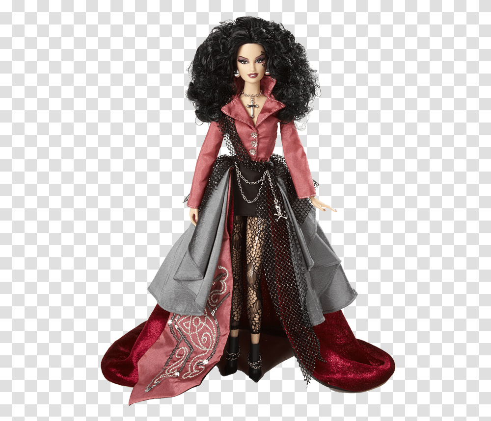 La Reine De La Nuit Barbie, Hair, Apparel, Doll Transparent Png