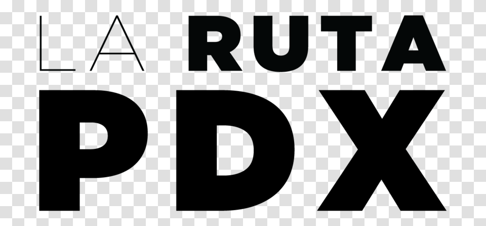 La Ruta Pdx Logo Collection Bw La Ruta Pdx Square Logo Graphics, Alphabet, Face Transparent Png
