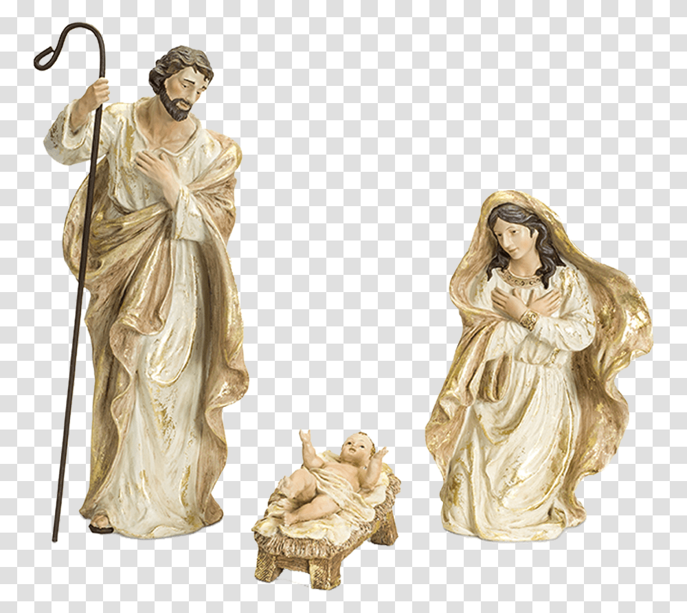 La Sagrada Familia, Ivory, Person, Human, Figurine Transparent Png