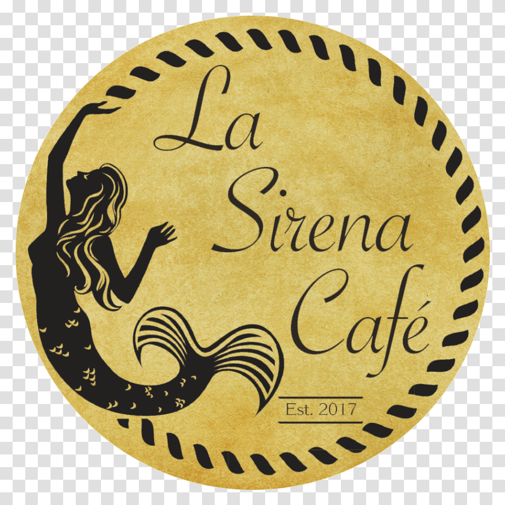 La Sirena Cafe Online Marketing, Label, Handwriting, Calligraphy Transparent Png