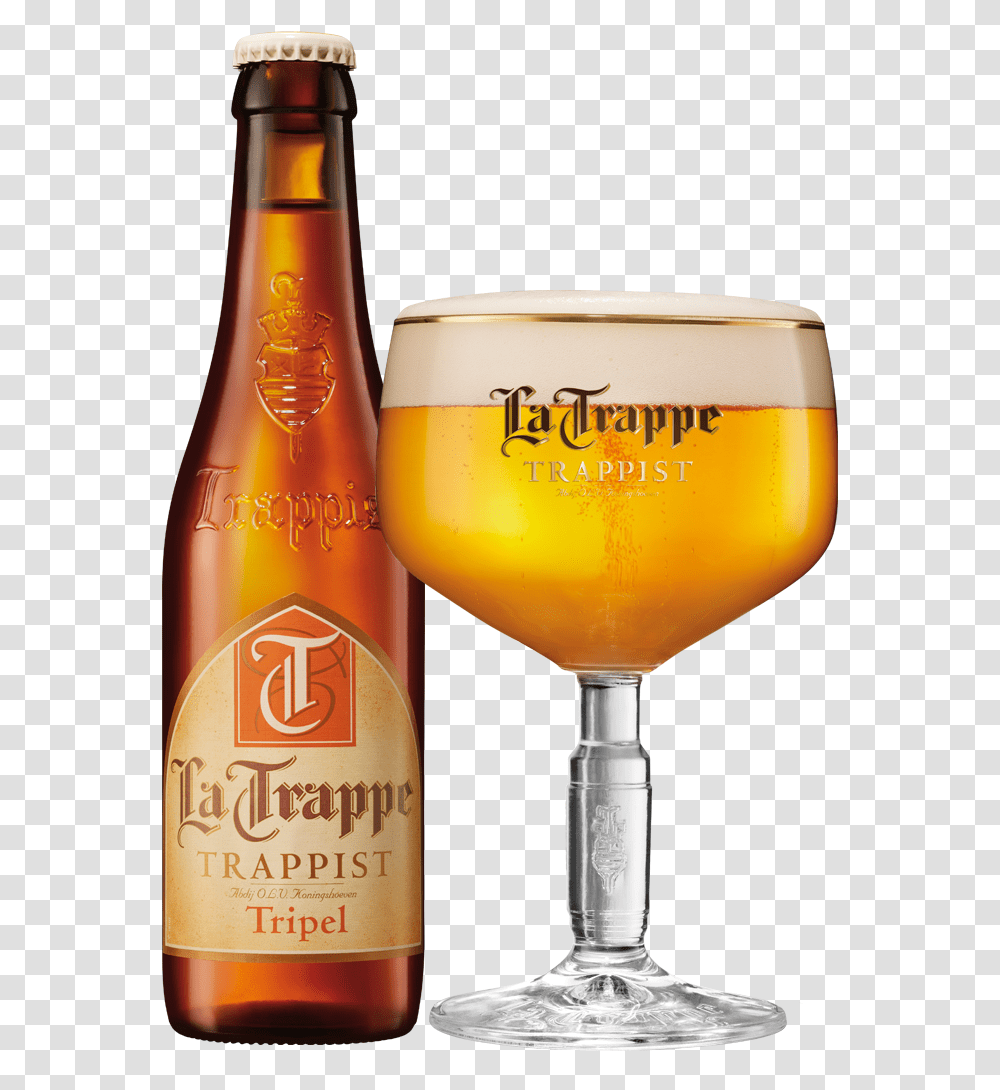 La Trappe Tripel, Beer, Alcohol, Beverage, Drink Transparent Png