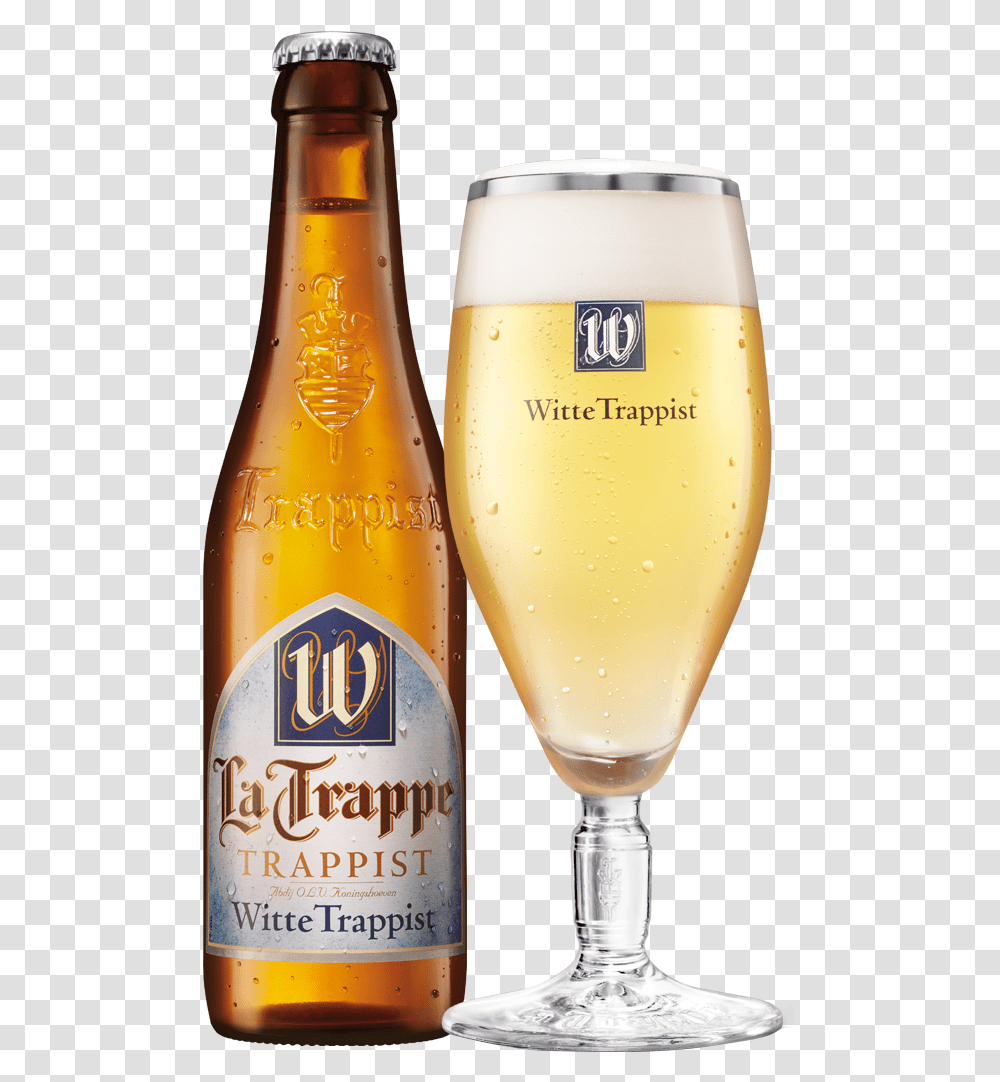La Trappe Witte Trappist Glas, Beer, Alcohol, Beverage, Drink Transparent Png