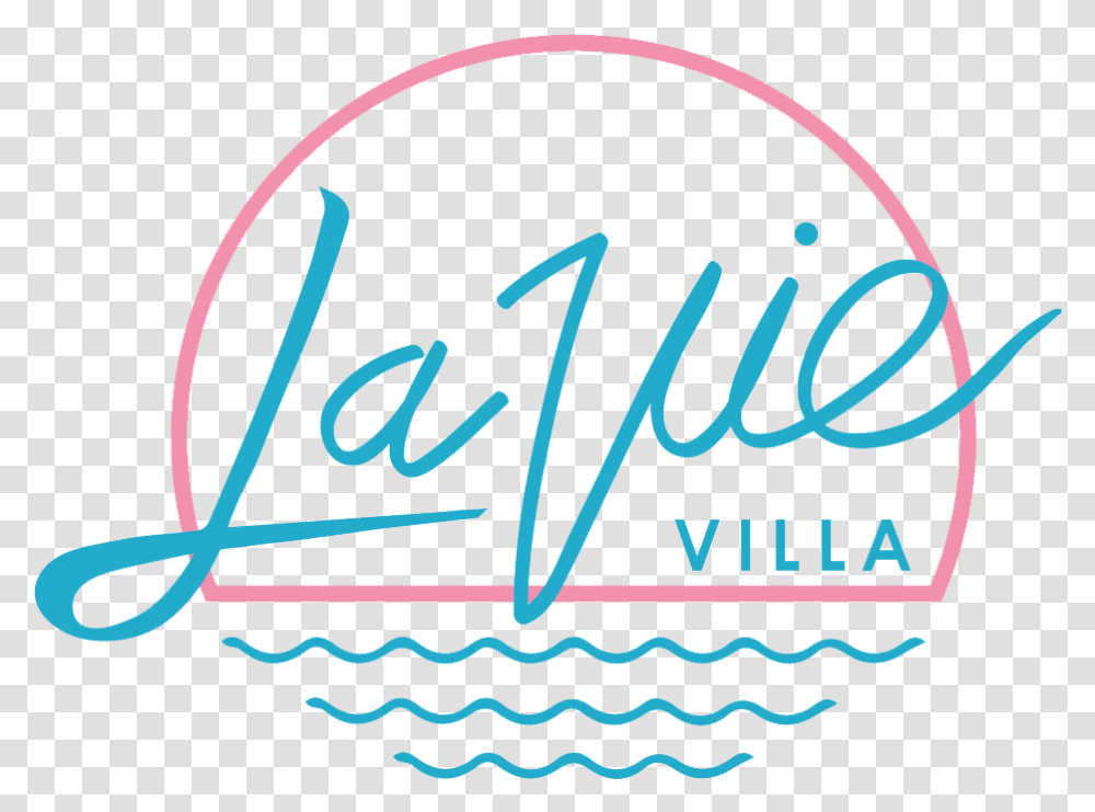 La Vie Villa Logo, Handwriting, Signature, Autograph Transparent Png