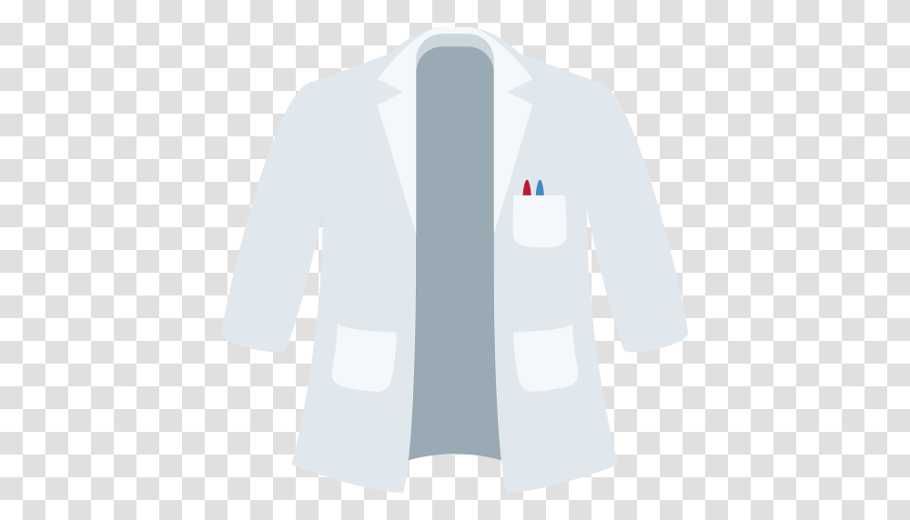 Lab Coat Emoji, Apparel, Jacket, Blazer Transparent Png