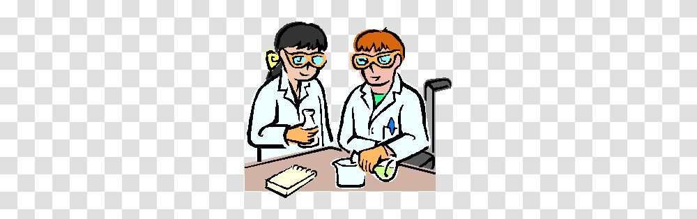 Lab Safety Goggles Clipart Free Clipart, Person, Scientist, Lab Coat Transparent Png