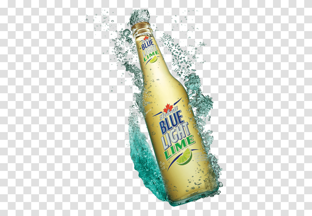Labatt Blue Light, Bottle, Beer, Alcohol, Beverage Transparent Png