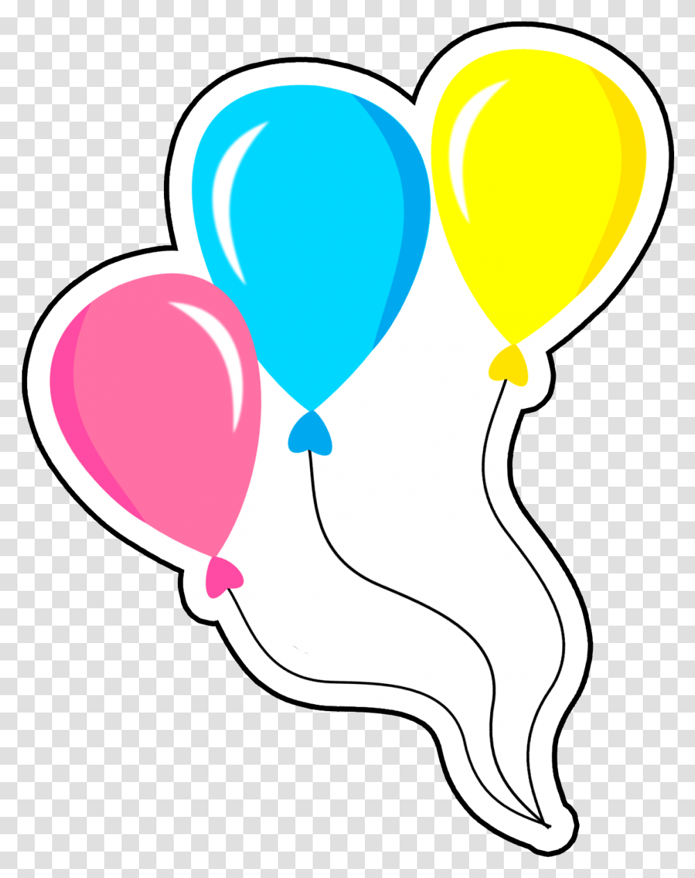 Label Clipart String, Balloon Transparent Png
