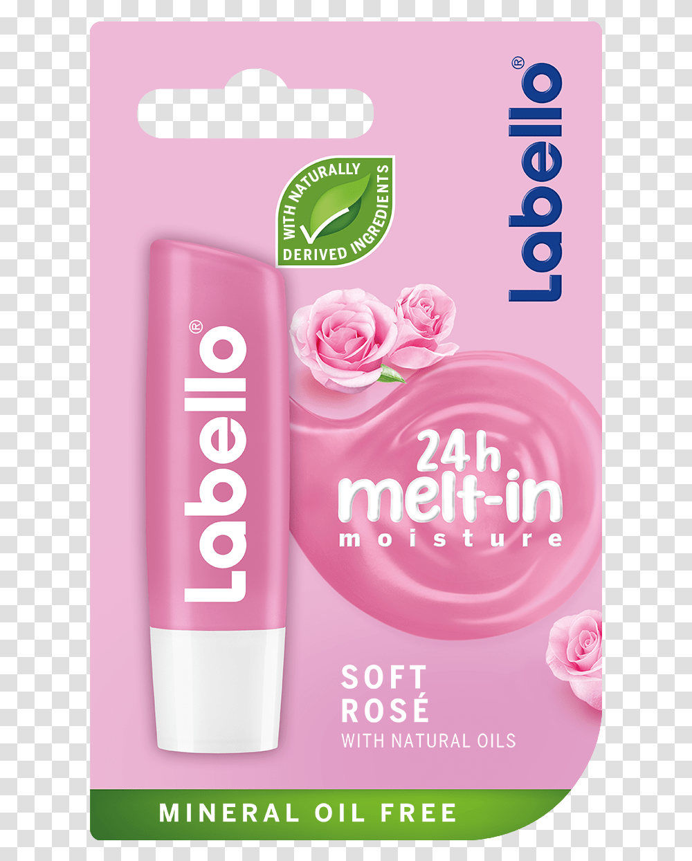 Labello Soft Rose, Bottle, Purple, Toothpaste Transparent Png