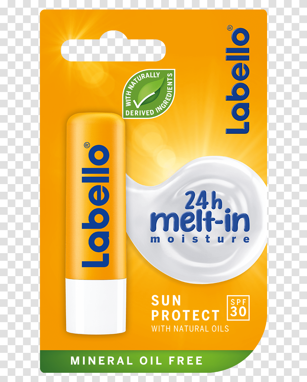 Labello Sun Protect Lip Balm, Sunscreen, Cosmetics, Bottle, Tin Transparent Png