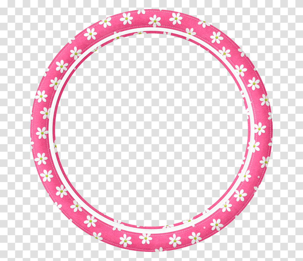 Labels Scrapbook Frames Borders And Frames Circle Pink Frame, Oval, Hoop Transparent Png