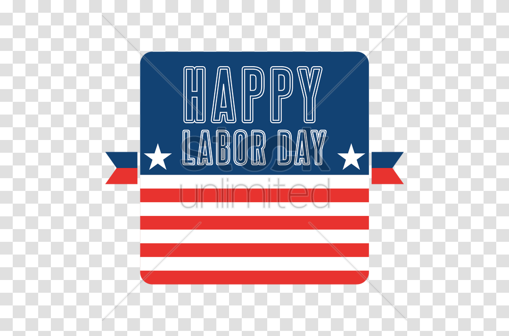 Labor Day Label Vector Image, Flag, Word Transparent Png